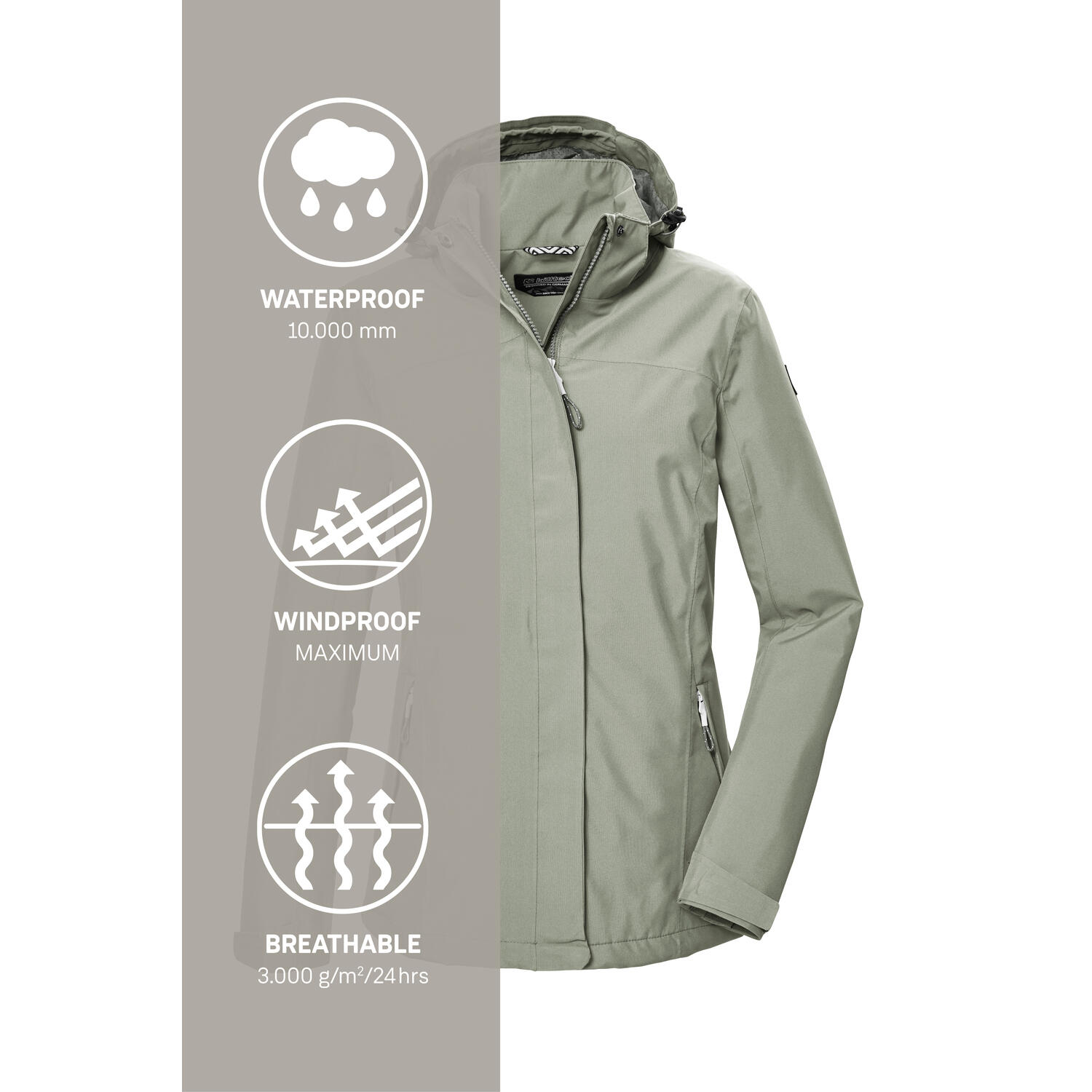 Damen Outdoorjacke KOS 26 7/7