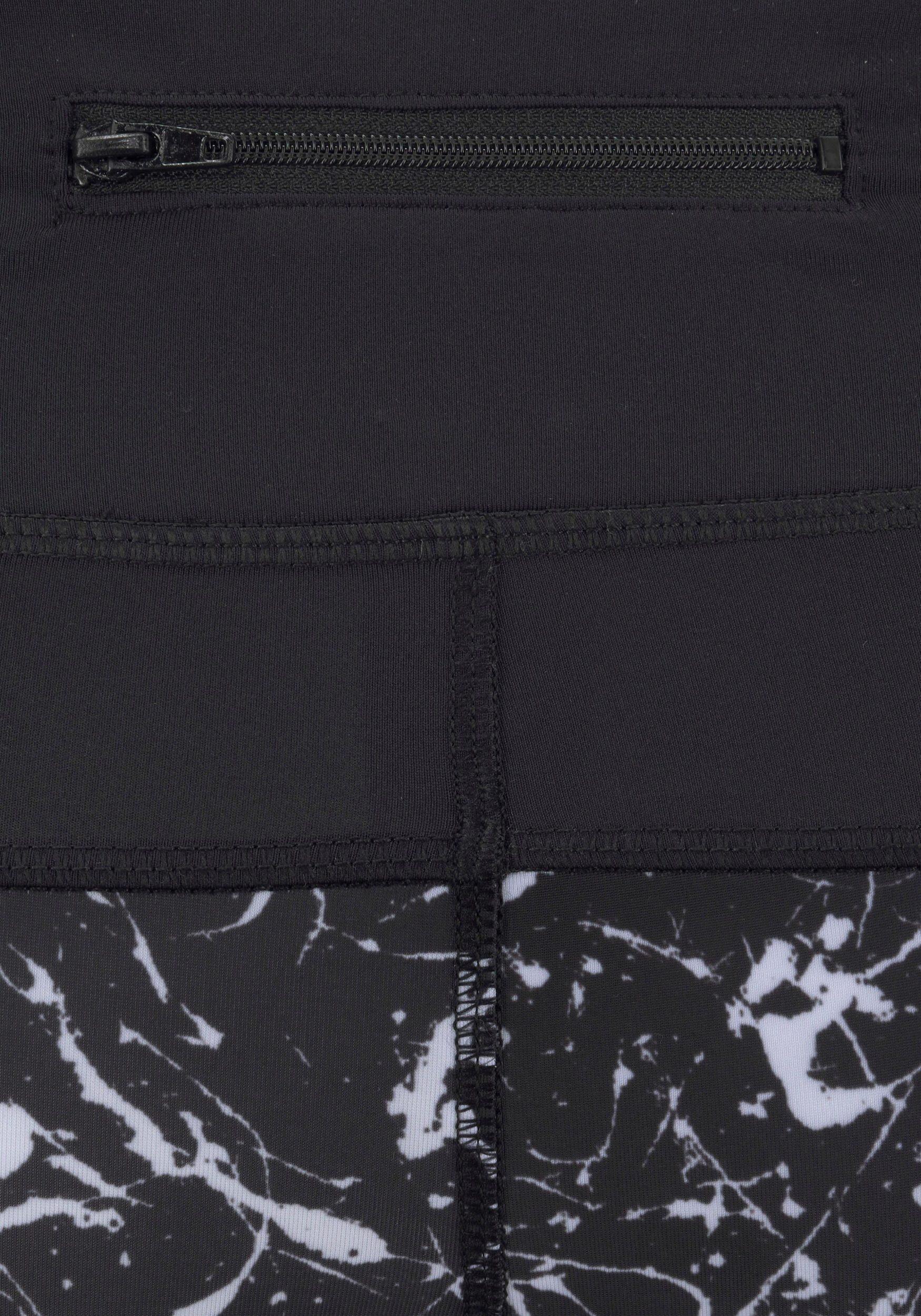 Damen LASCANA ACTIVE Leggings »Splash« 8/9