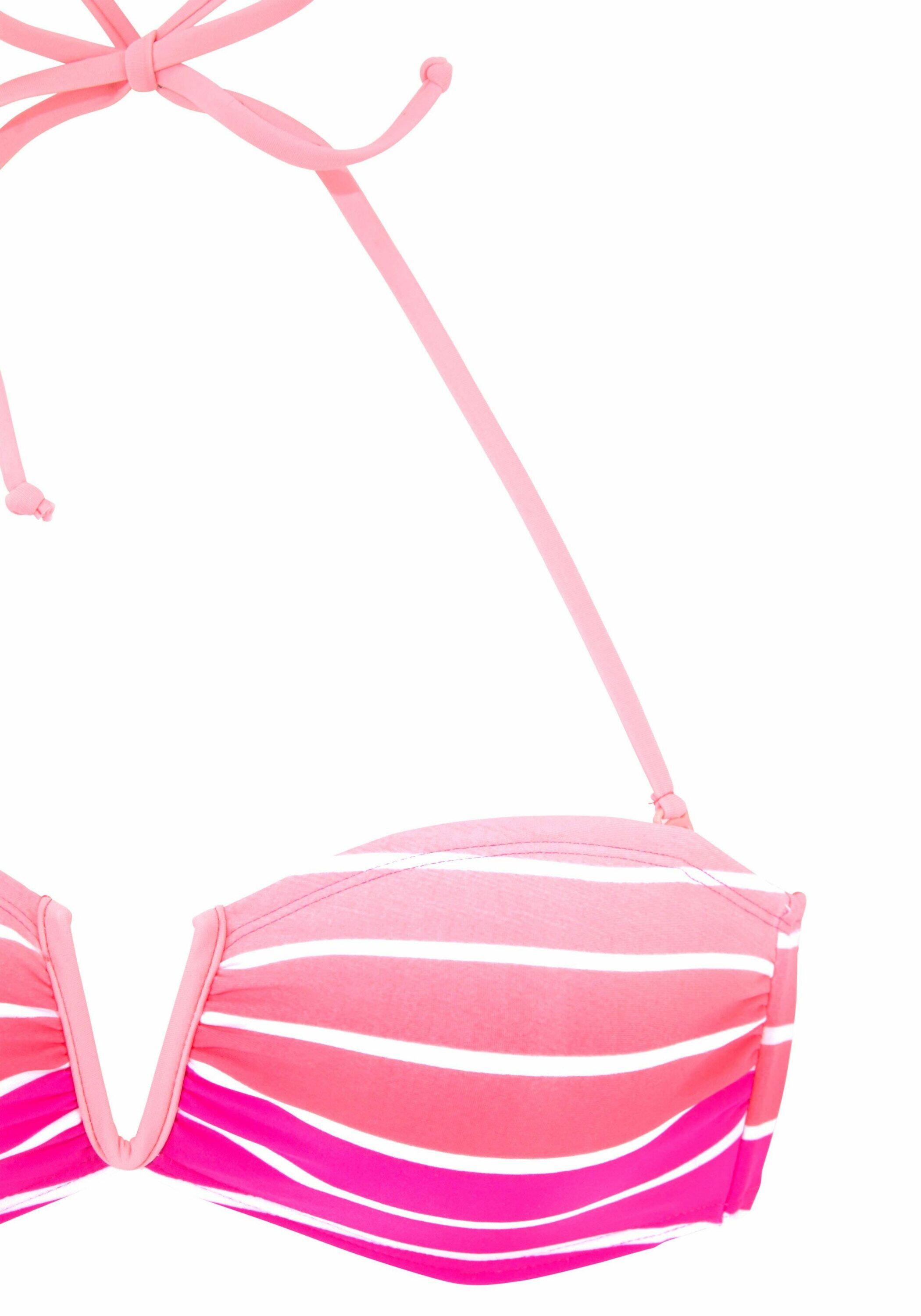 Damen Venice Beach Bandeau-Bikini 8/11