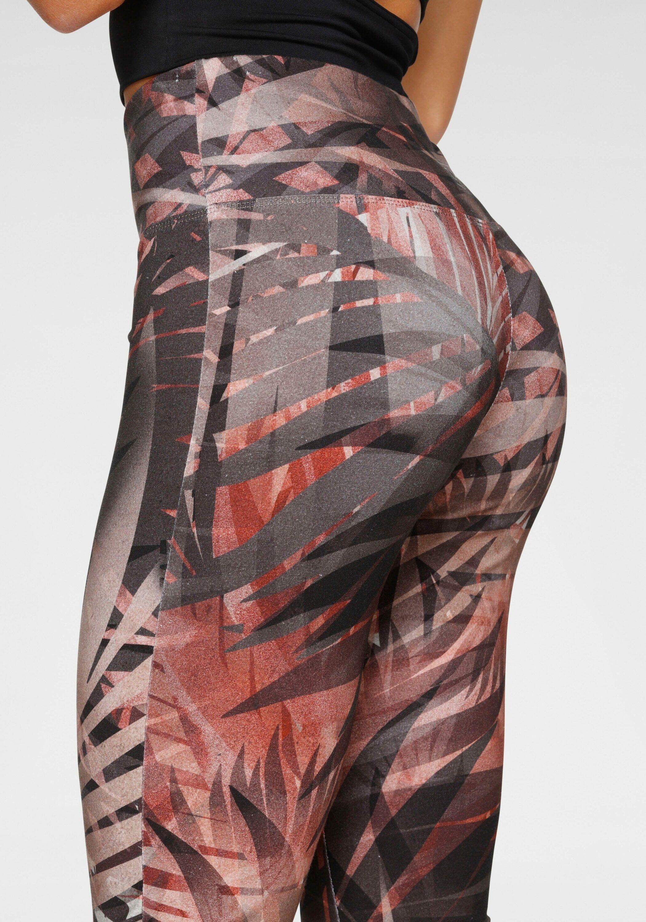 Damen LASCANA ACTIVE Caprileggings »Tropical« 6/7