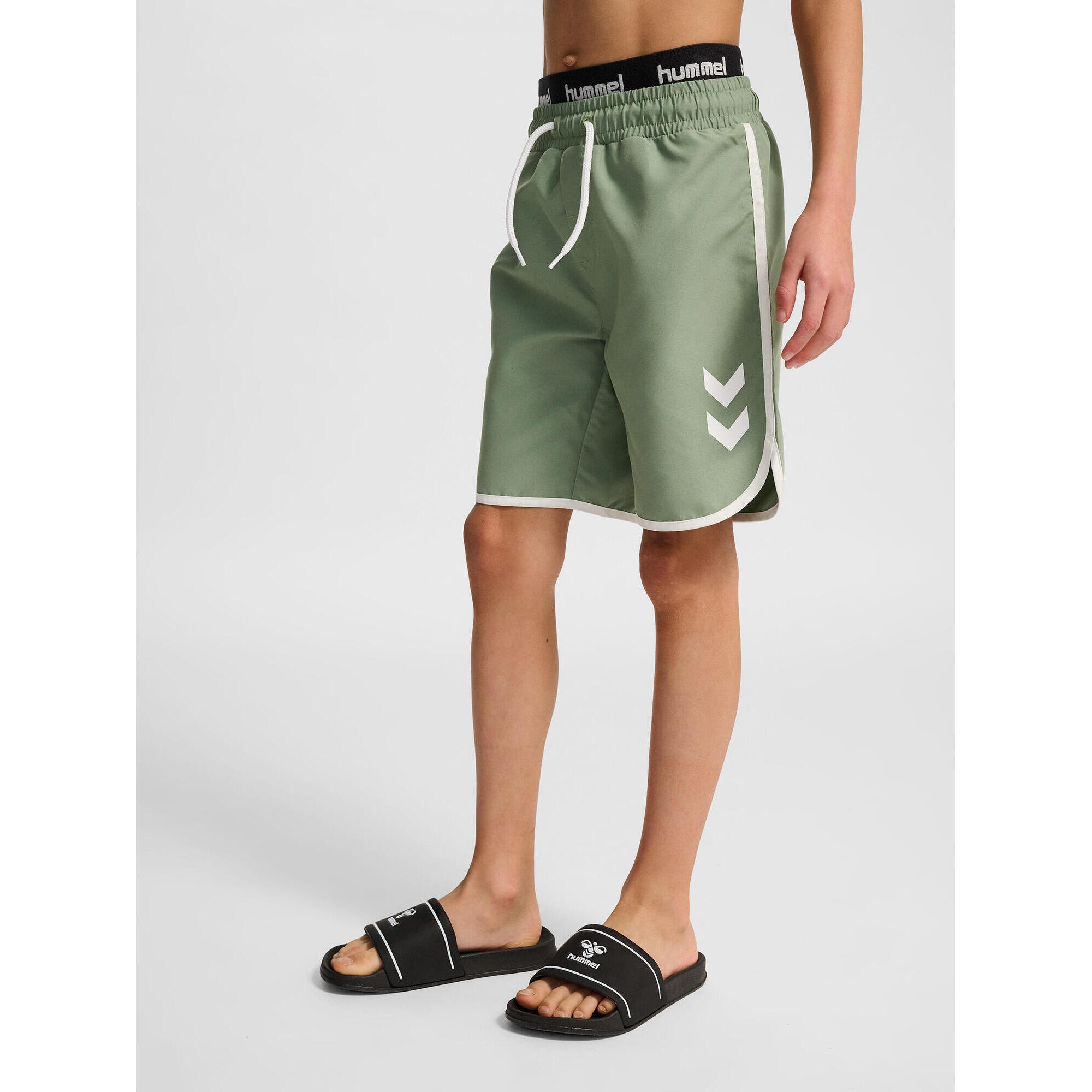 Hummel - Fermeture À Cordon Board Short Hmlswell Mode De Vie Garçon Hummel - Boardshort - Vert -  4 À 6 Ans - Decathlon