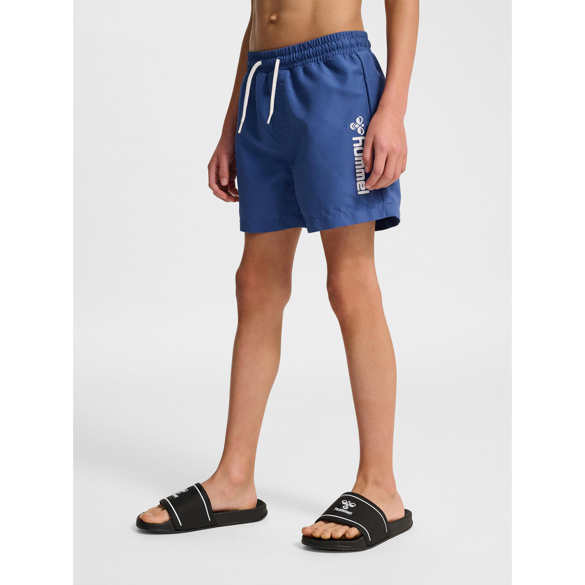 Hummel - Fermeture À Cordon Board Short Hmlbondi Mode De Vie Garçon Hummel - Boardshort - Bleu - 4 À 6 Ans - Decathlon