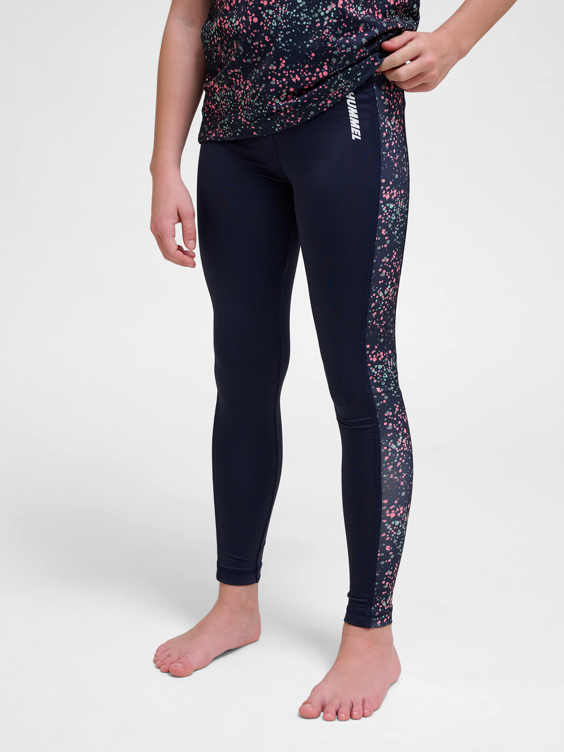 HUMMEL Verstellbare Taille Leggings Hmlsanne Gymnastik Mädchen HUMMEL