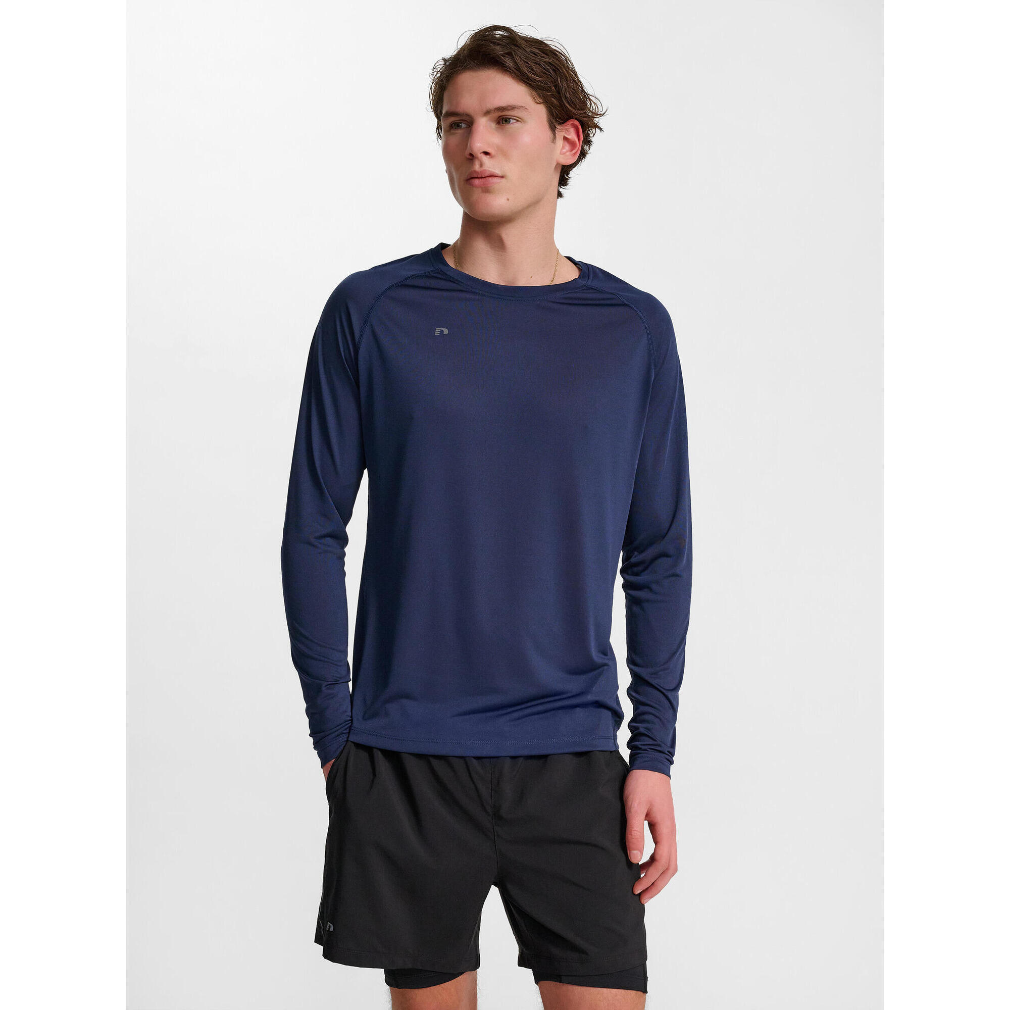 Newline - Enfiler T-shirt Nwlbeat Exécuter Homme Newline - T-shirt Manches Longues - Bleu - 48 Xl - Decathlon