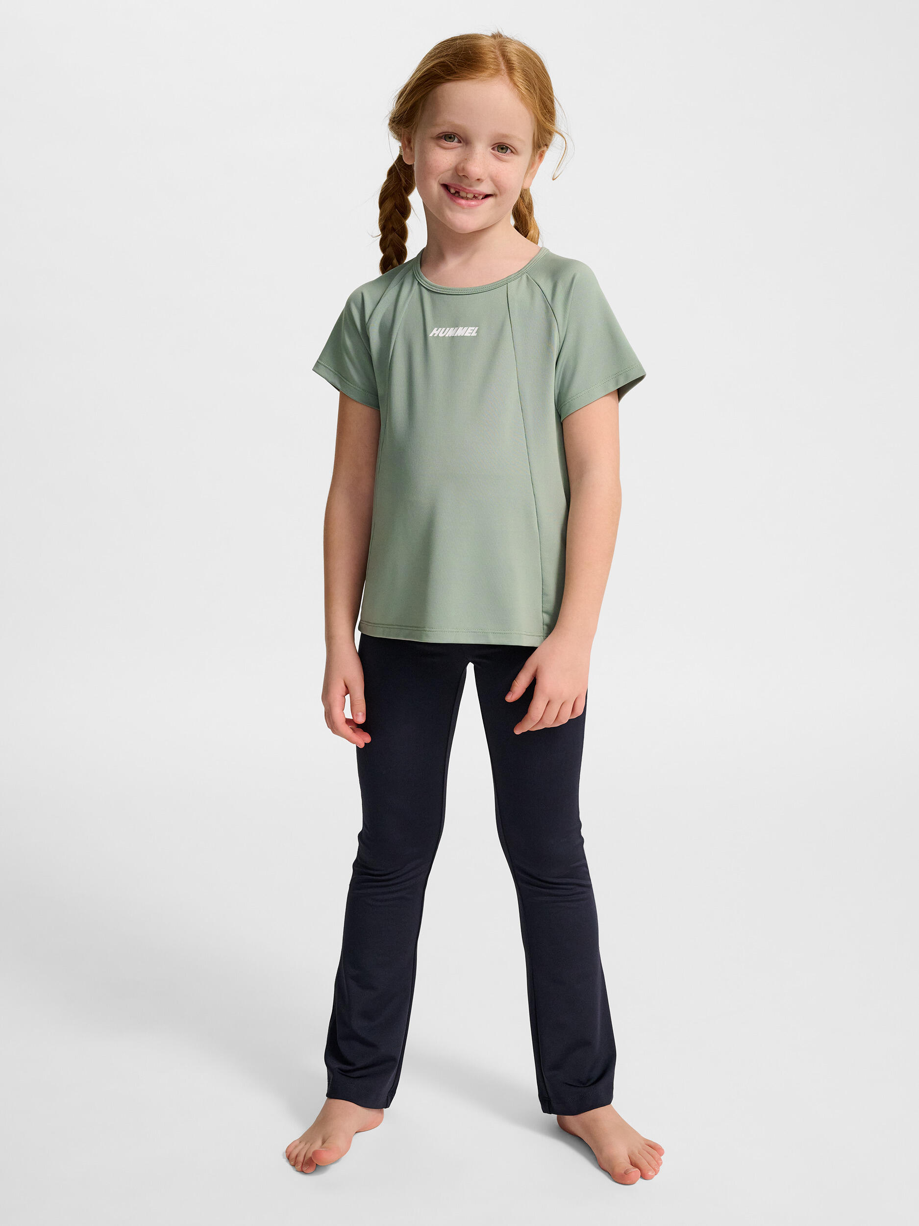 Enfiler T-Shirt Hmlluna Gymnastique Fille 3/7