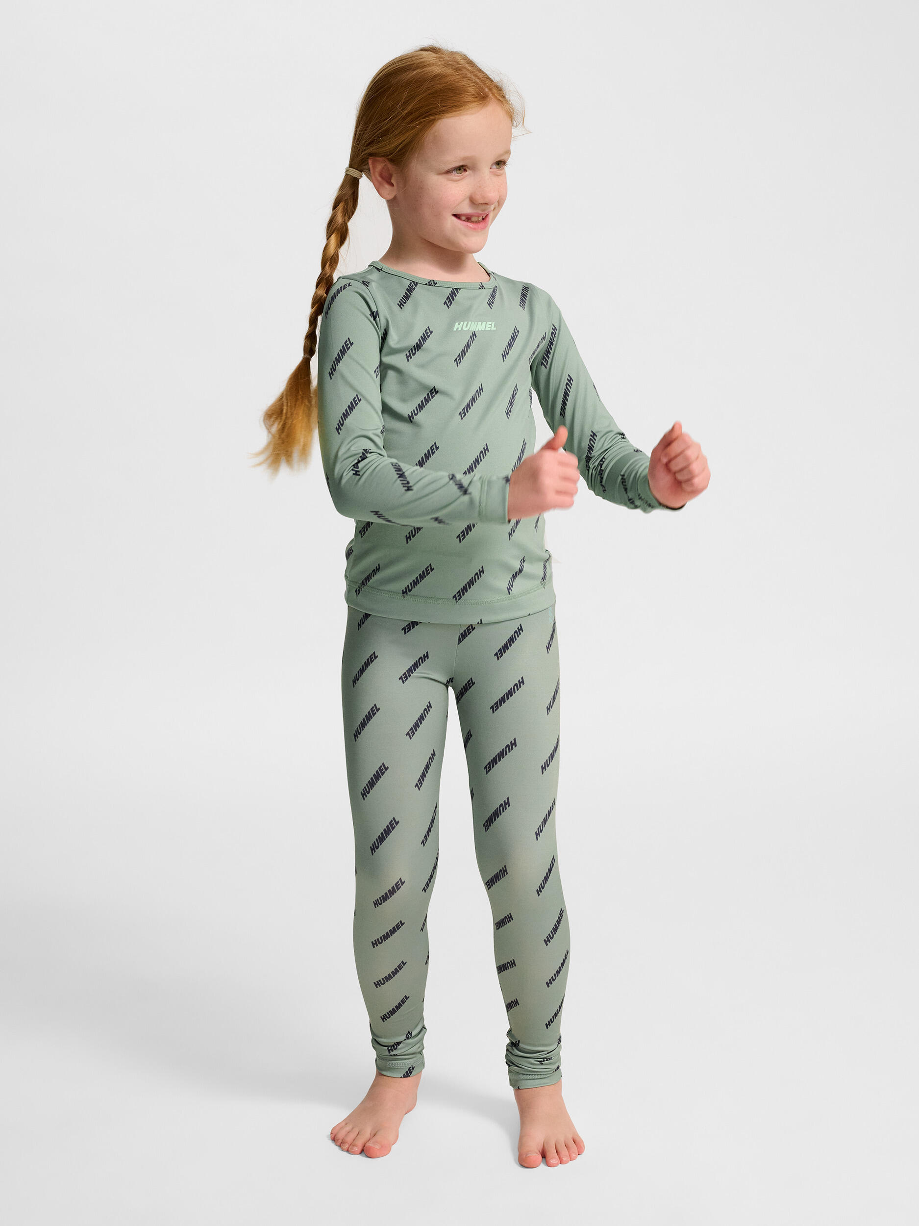 Enfiler T-Shirt Hmlsilje Gymnastique Fille 3/7