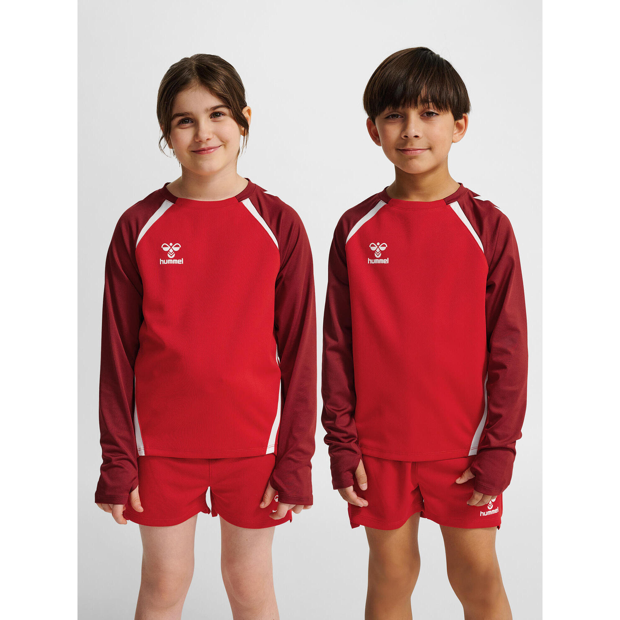 Hummel - Enfiler Sweat-shirt Hmllead Enfant Hummel - Pull - Marron|rose|rouge - 12 À 14 Ans - Decathlon