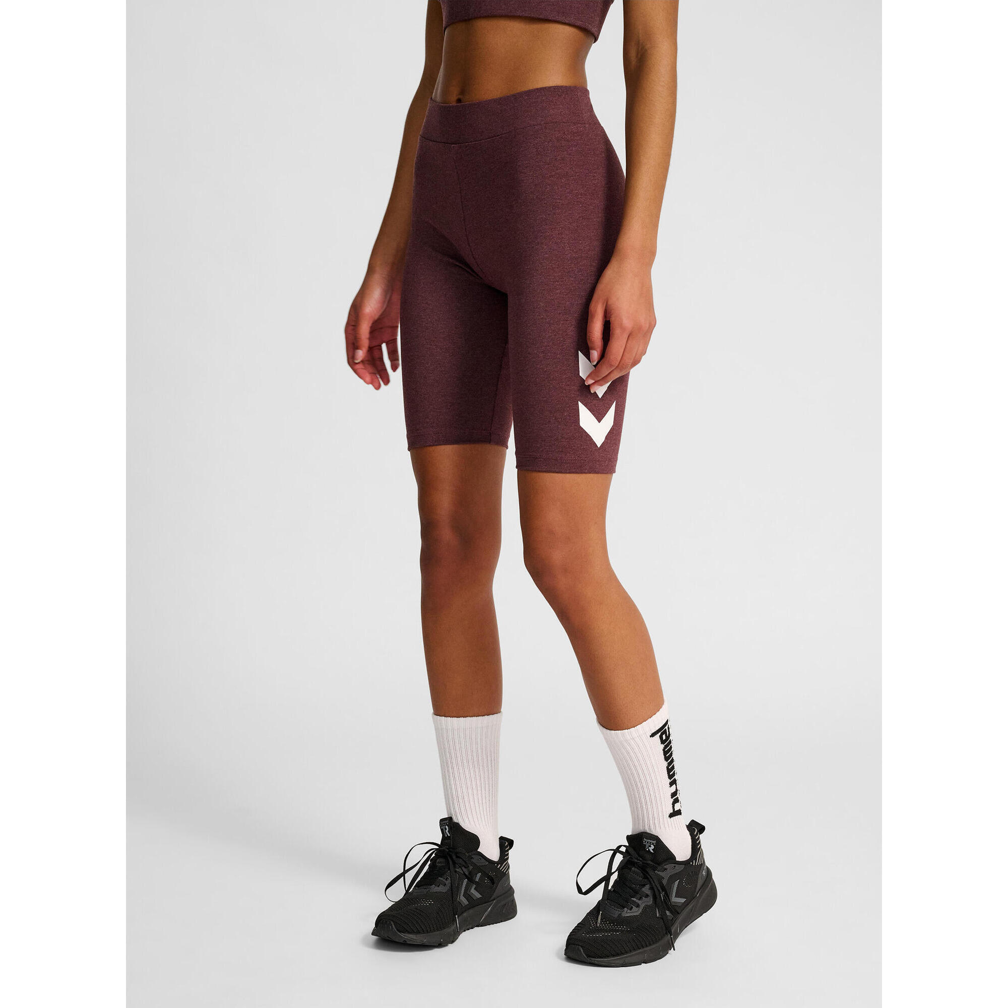 Hummel - Enfiler Tight Short Hmlpulse Femme Hummel - Short - Bordeaux|rose - S - Decathlon