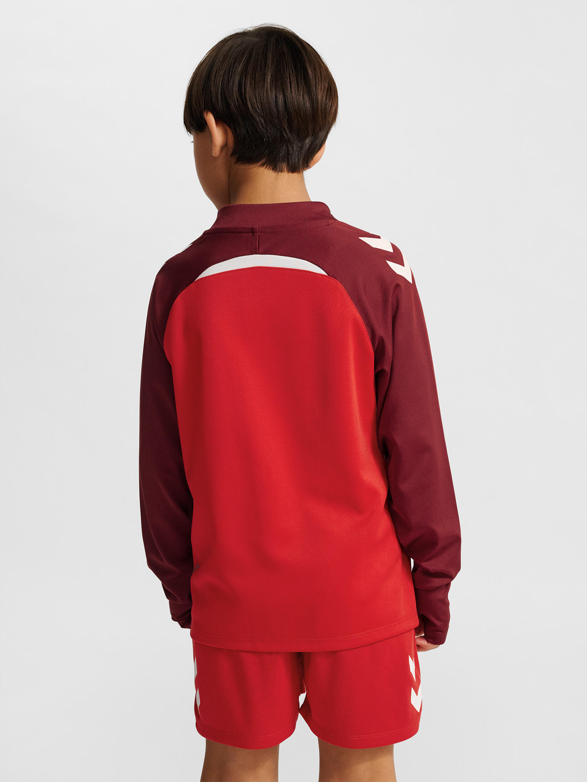 Media Cremallera Zip Chaqueta Hmllead Los Niños Unisex 3/7