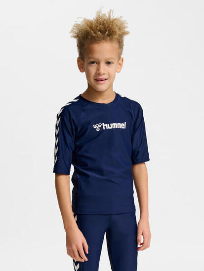 Schwimm-T-Shirt Hmlfiji Lebensstil Jungen HUMMEL