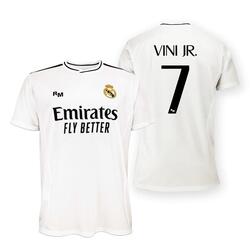 Maillot Real Madrid Domicile Vini Jr. Adulte 2024/25 Replica ( Vinícius Júnior )