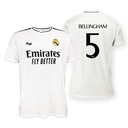 Maillot Real Madrid Domicile Bellingham Adulte 2024/25 Replica