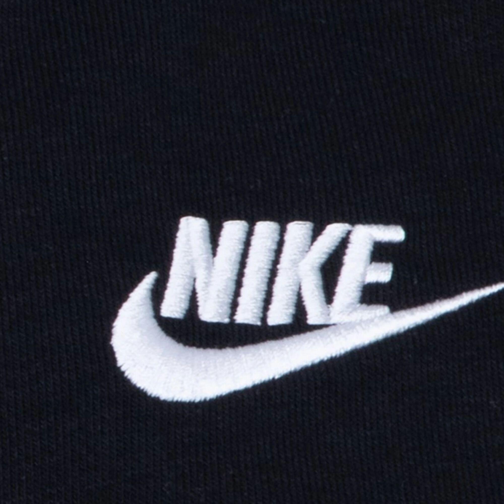 Tuta bambino nike club frech terry - nero 4/4