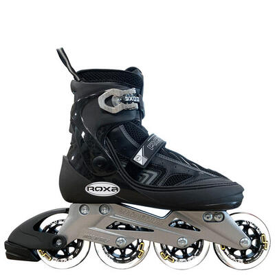 Patines en Línea Fitness F-9 Roxa Negro 90 mm