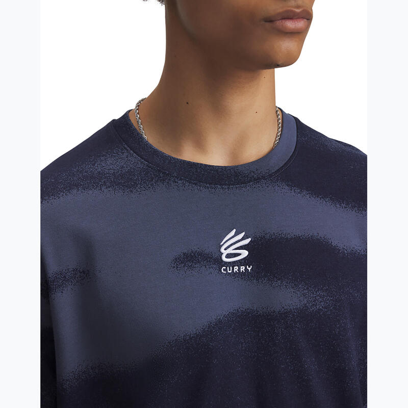 Tricou bărbați Under Armour Curry Hvyweight Logo