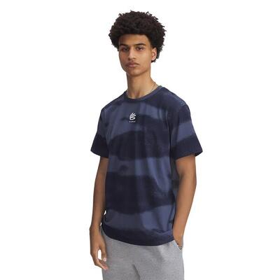 Under armour curry hvyweight-logo heren-t-shirt