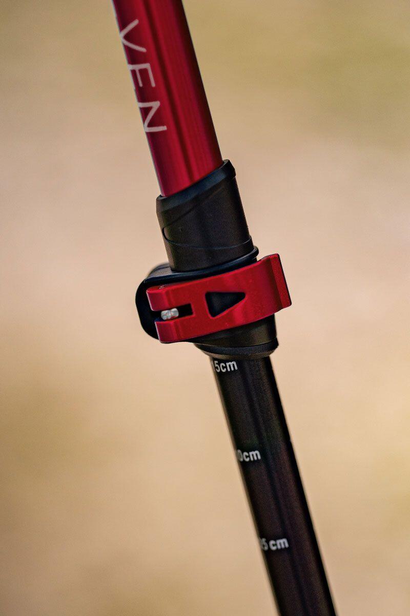 Wandelstokken Volven Adventure Pro Rood 4/7