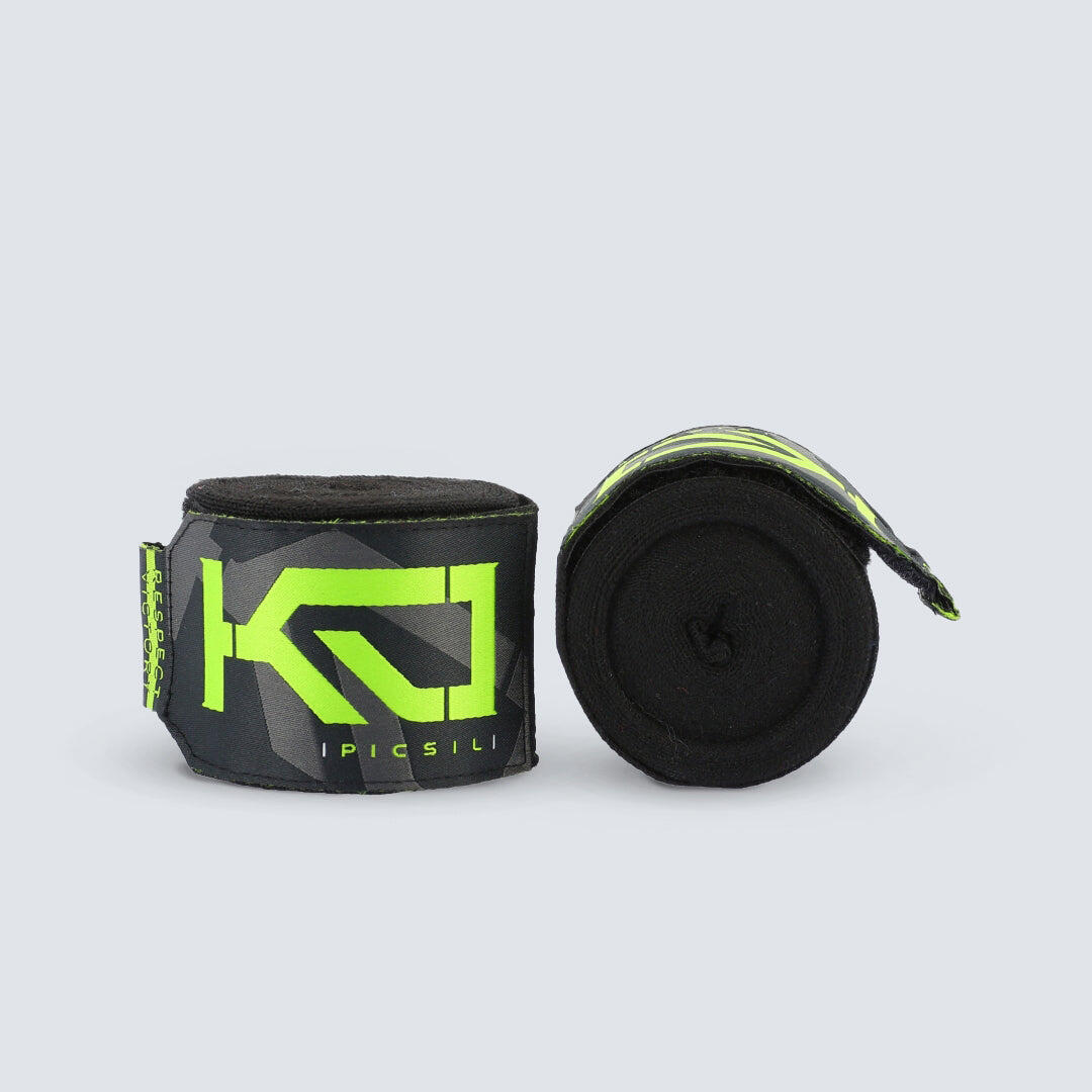 Picsil - Bandages De Main En Nylon Kombat - Bokken - Noir - 4,5 - Decathlon