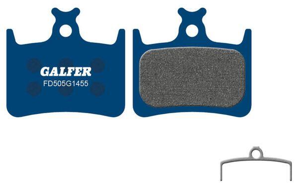 Pastilhas de travão semi-metálicas galfer fd505 g1455 road para travões de disco