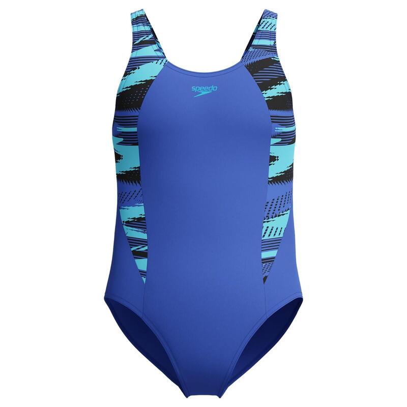 Strój kąpielowy jednoczęściowy dziewczęcy na basen Speedo HyperBoom