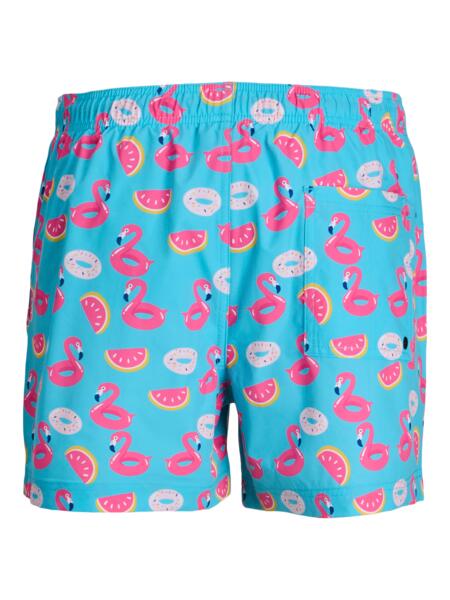 Zwembroek heren JPSTMAUI Novelty AOP Scuba Blauw 2/7