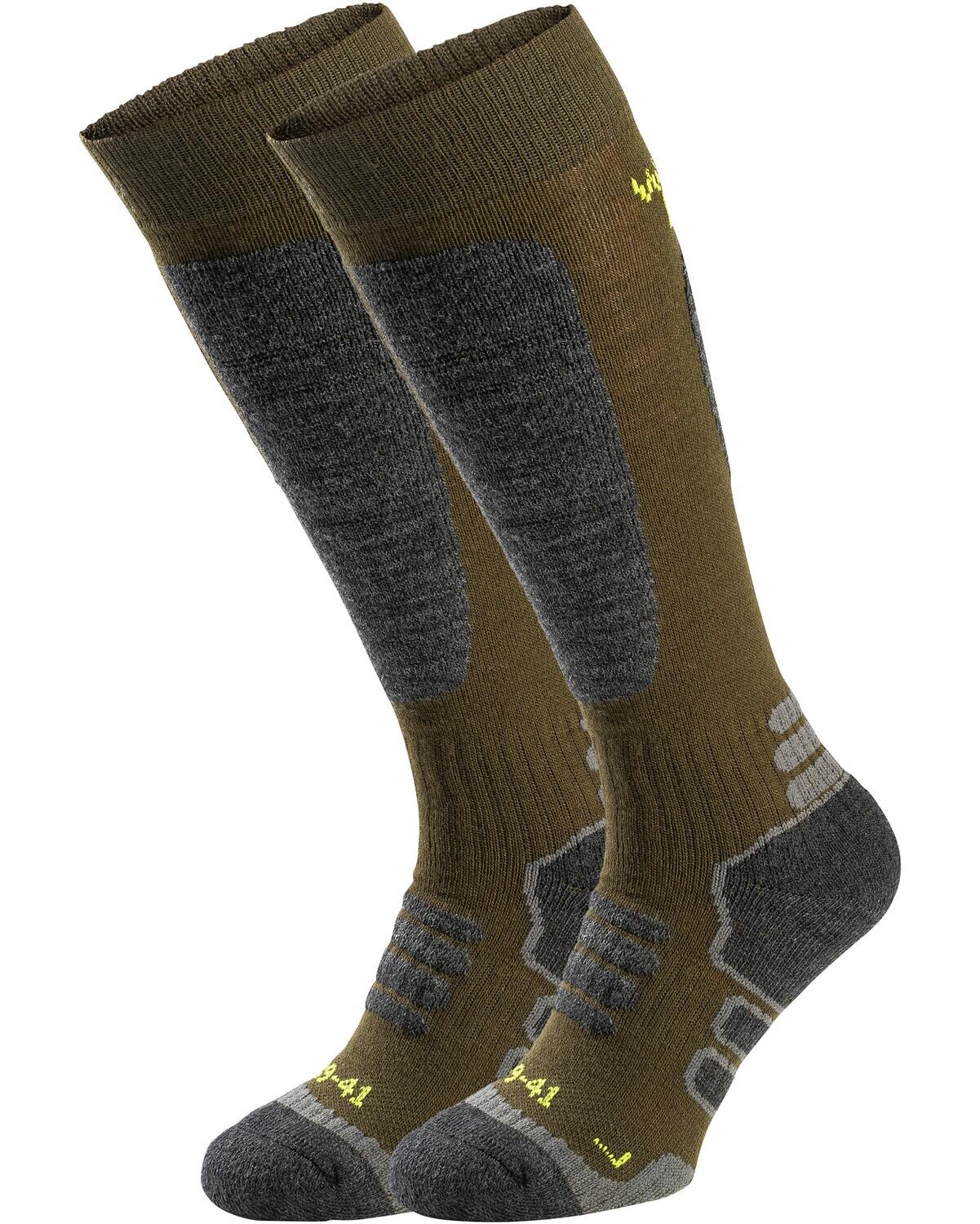 WALD & FORST 2er-Pack Jagd- und Trekkingstrümpfe