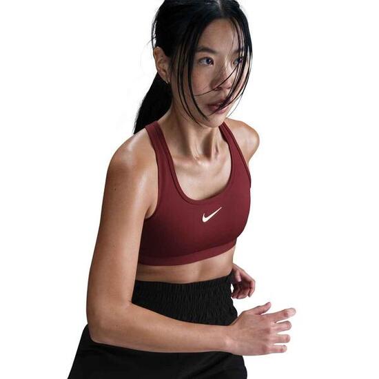 Top - reggiseni sportivi donna nike rosso/bianco