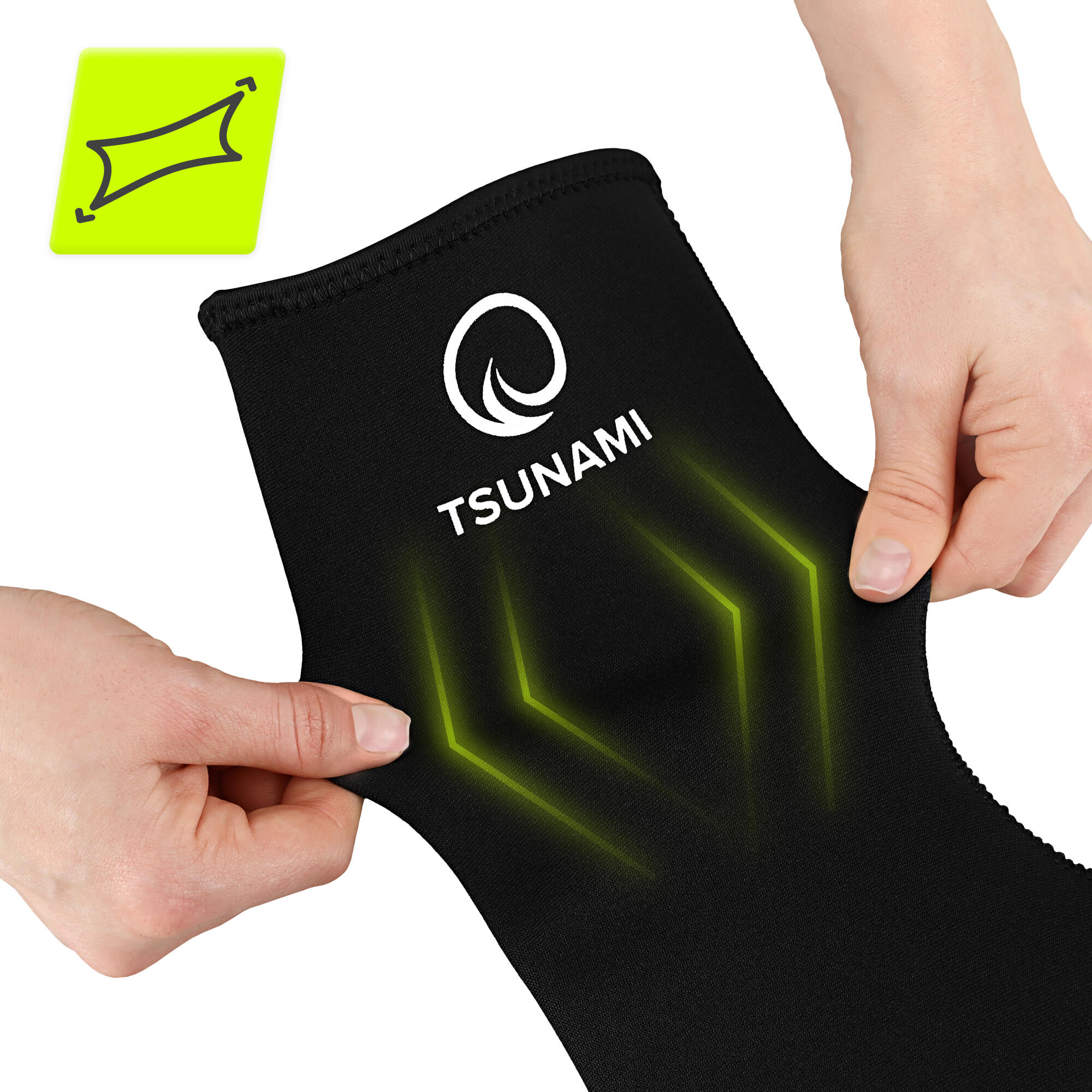 Neoprenové ponožky na otužování a vodní sporty TSUNAMI 2/7