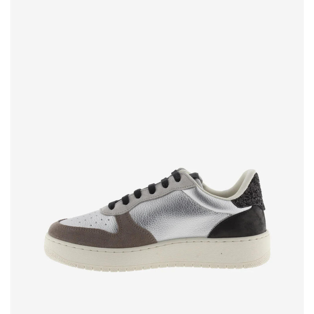 Damen-Sneaker aus Wildleder und Metall Victoria Madrid 2/5