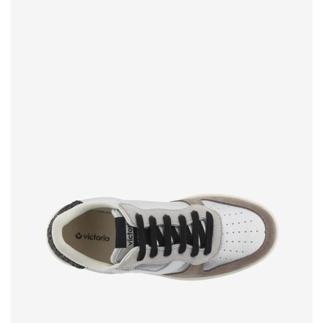 Damen-Sneaker aus Wildleder und Metall Victoria Madrid 5/5