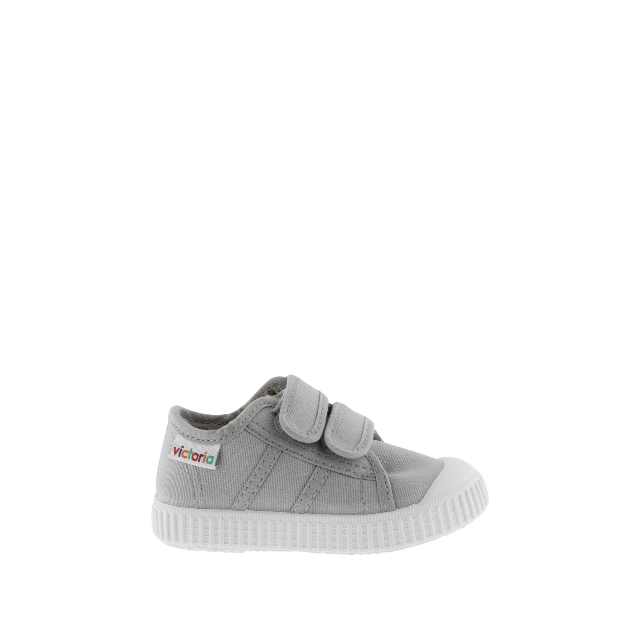 Victoria - Baskets À Scratch Enfant Victoria 1915 Toile - Baskets - Gris - 28 Cm - Decathlon