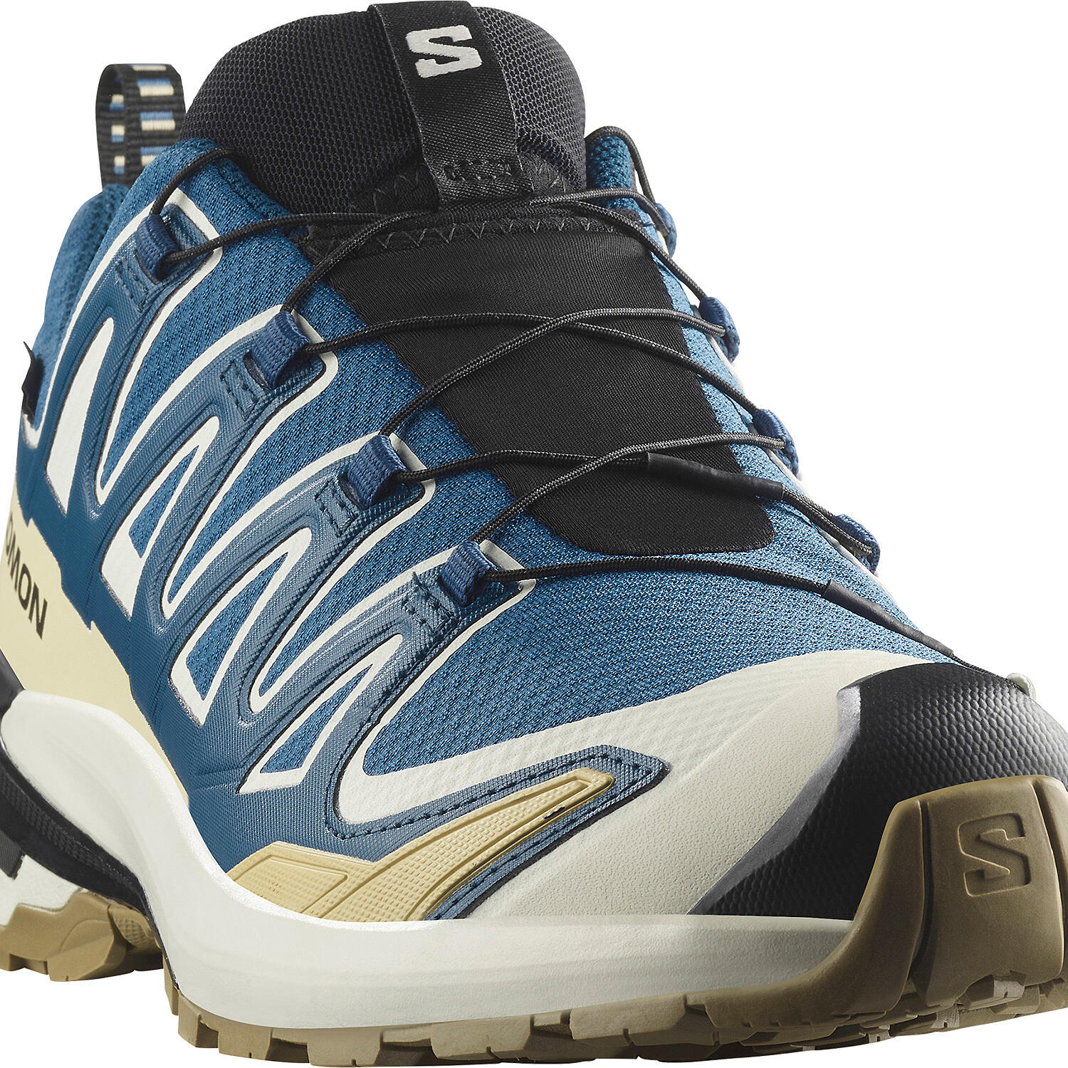 Schoenen Salomon XA Pro 3D V9 GTX Trail Blauw/Beige 6/6