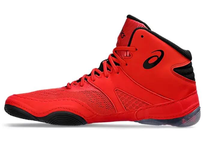 Zapatillas de lucha libre Asics Split Elite rojas, talla 43.5 5/7