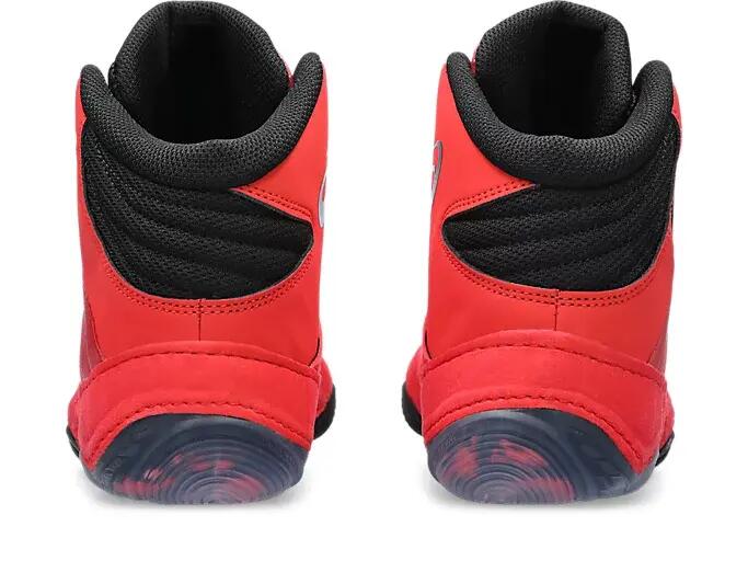 Zapatillas de lucha libre Asics Split Elite rojas, talla 43.5 2/7