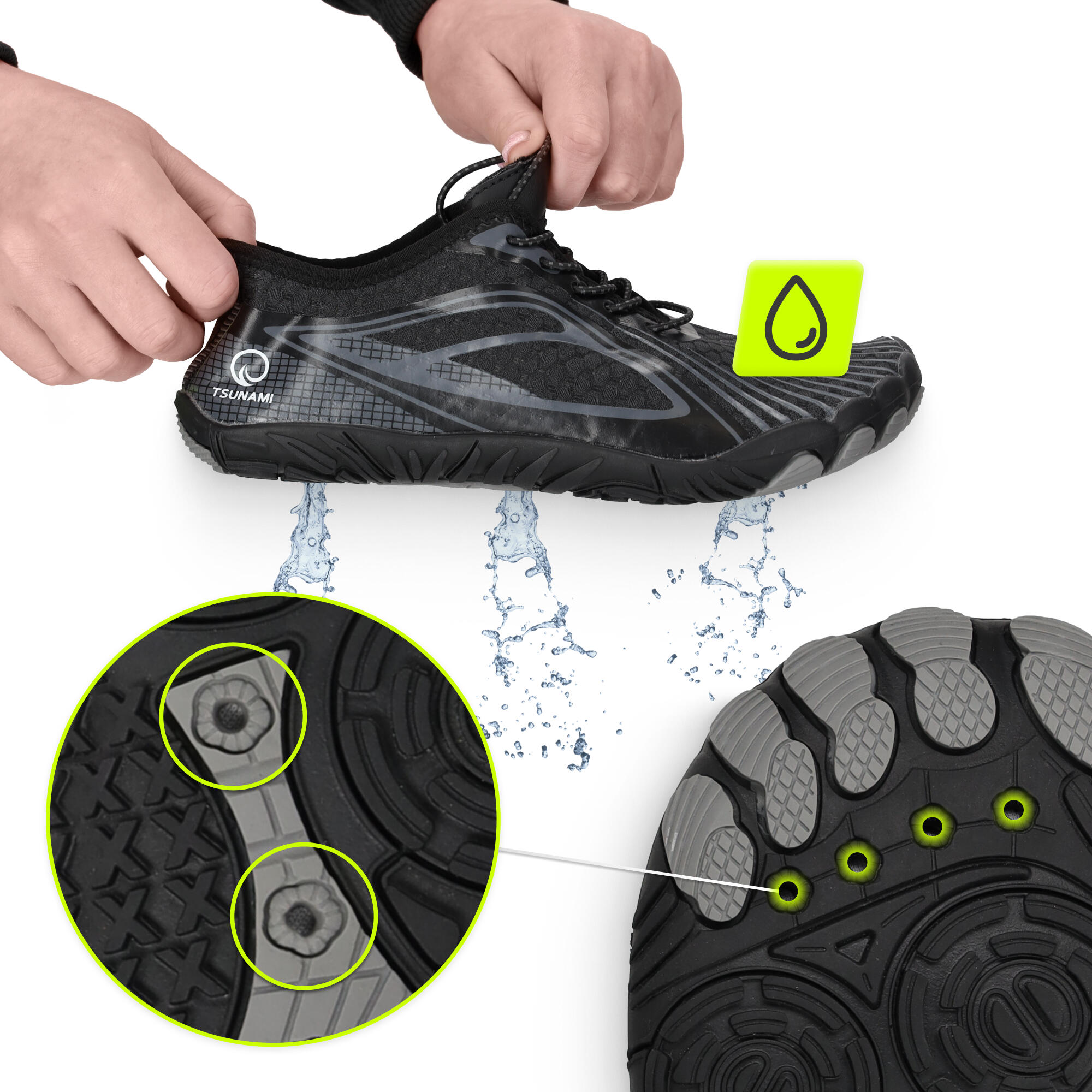 Buty do wody i na plażę TSUNAMI 4/7