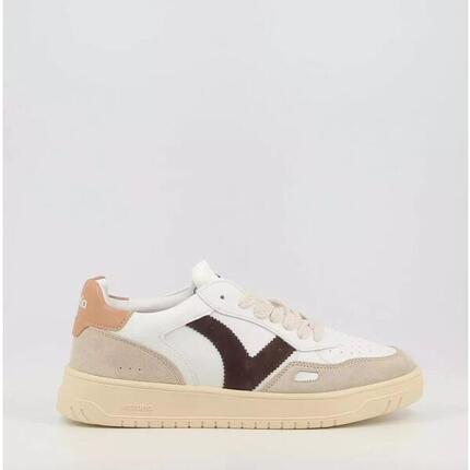Baskets effet cuir et daim séoul Victoria