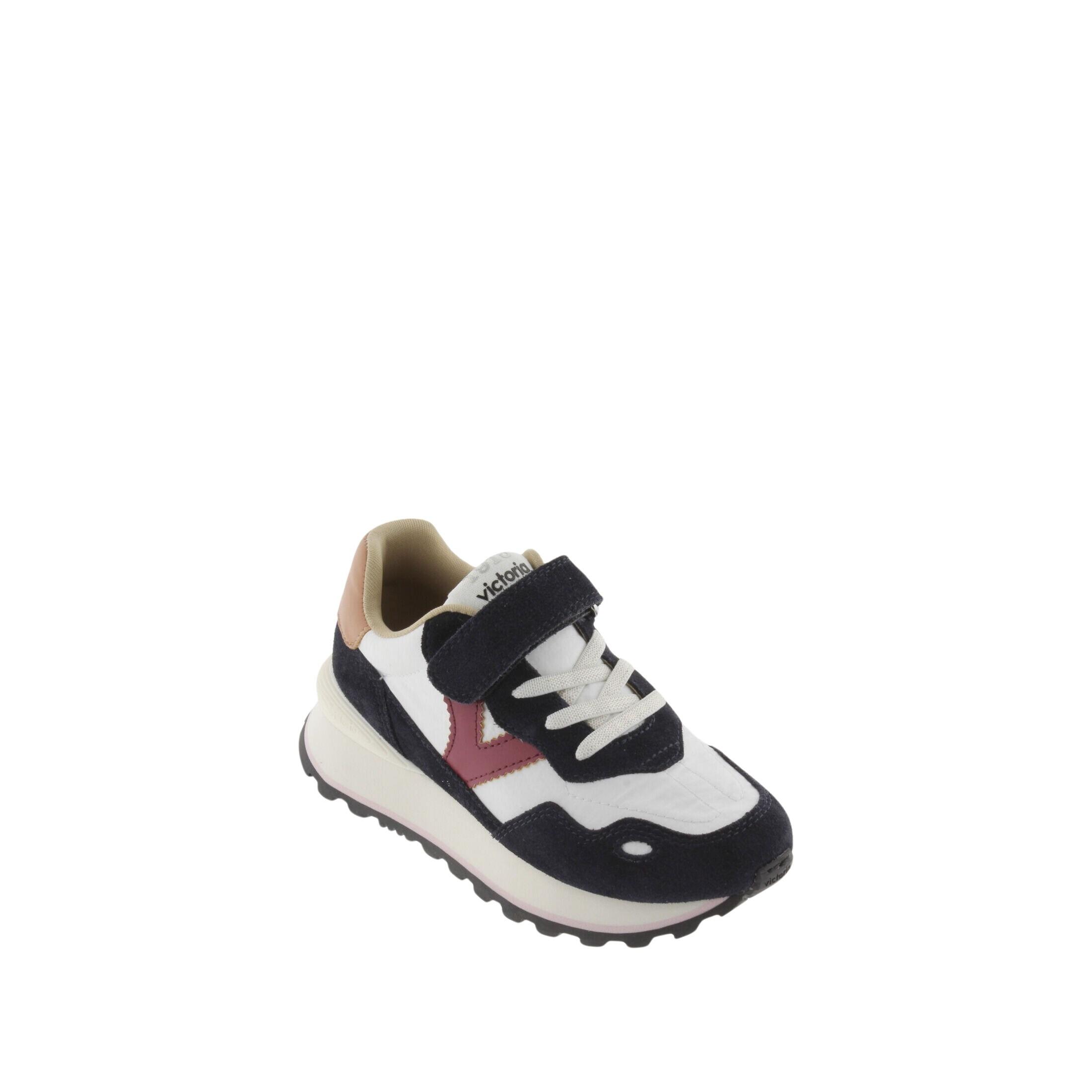 Scarpe da ginnastica da bambino in nylon e pelle scamosciata Victoria Viento 2/5