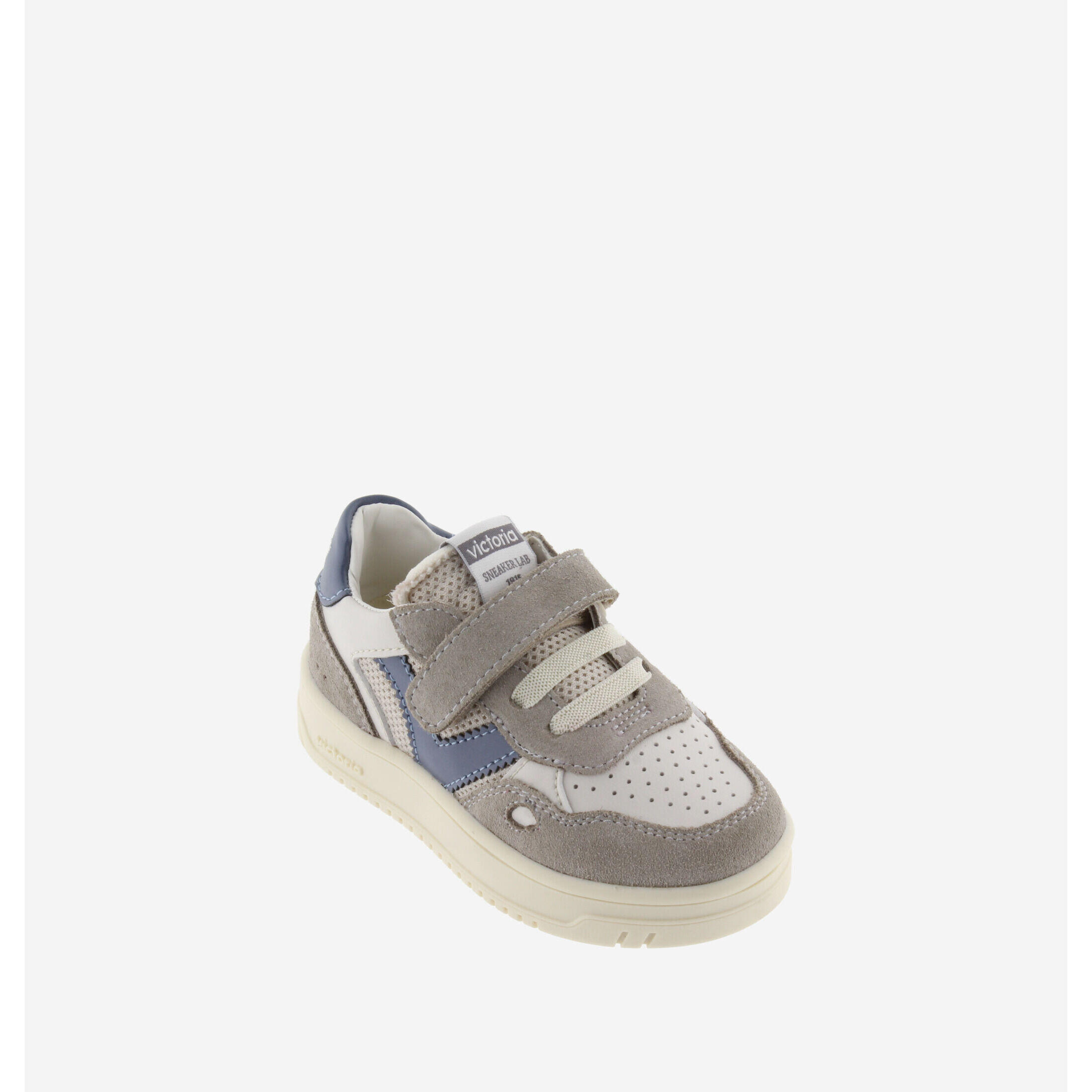 Sneakers mit nur einem Riemen aus Retro-Mesh für Kinder er Victoria 2/5
