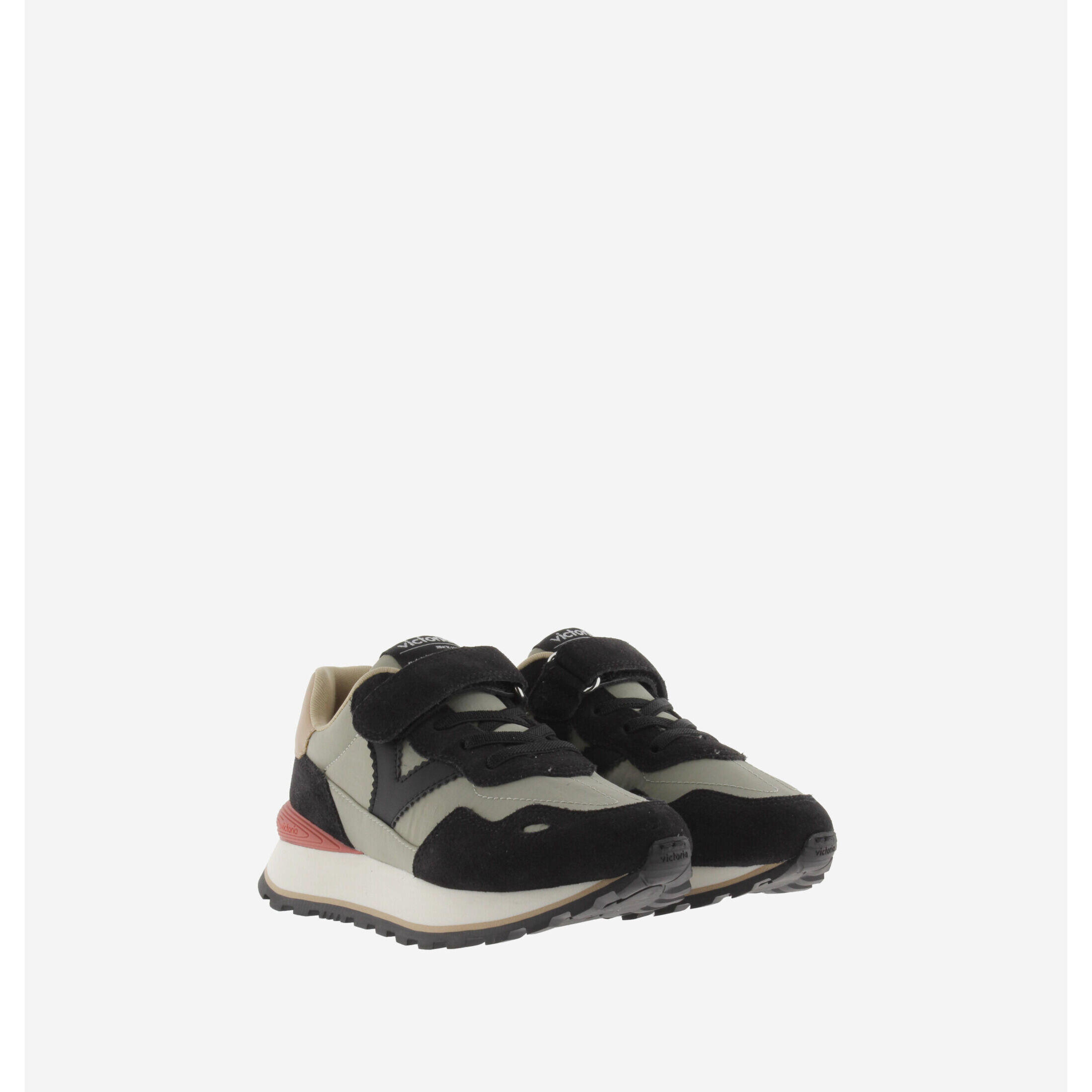 Baskets nylon et daim enfant Victoria Viento 3/5