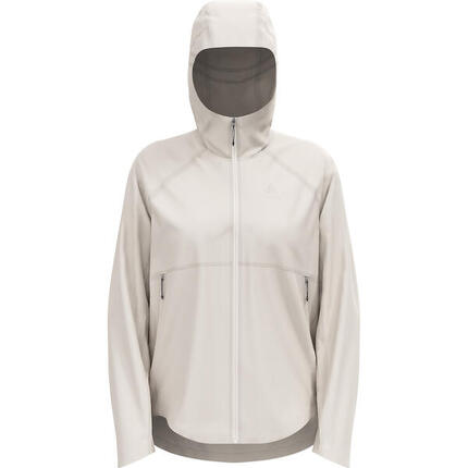 Women's Odlo Active 365 Performance Knit Regenjacke Schwarz