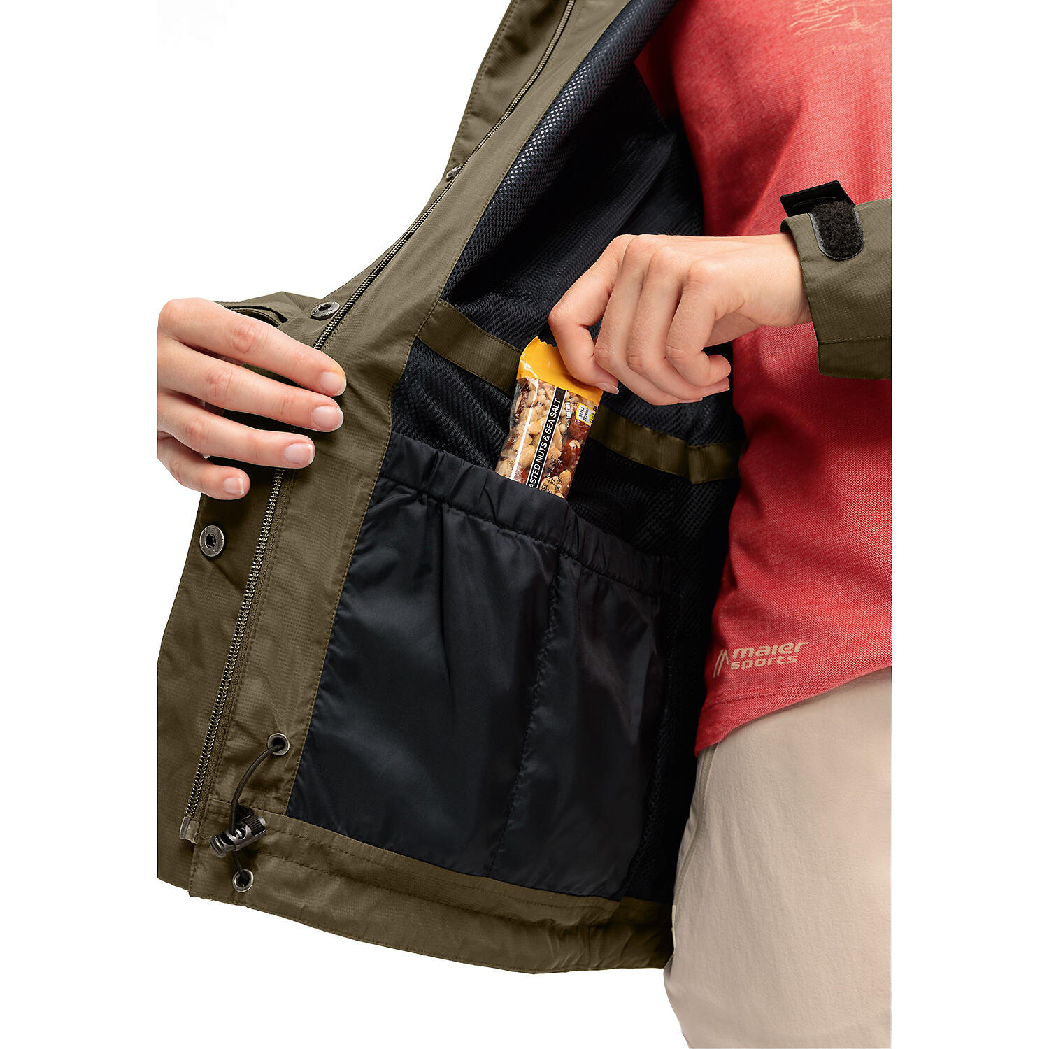 Damen Funktionsjacke Brocken Long W 5/7