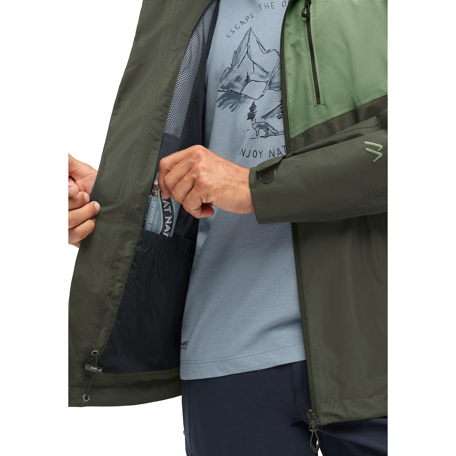 Herren Funktionsjacke Schlufterkopf M 5/7