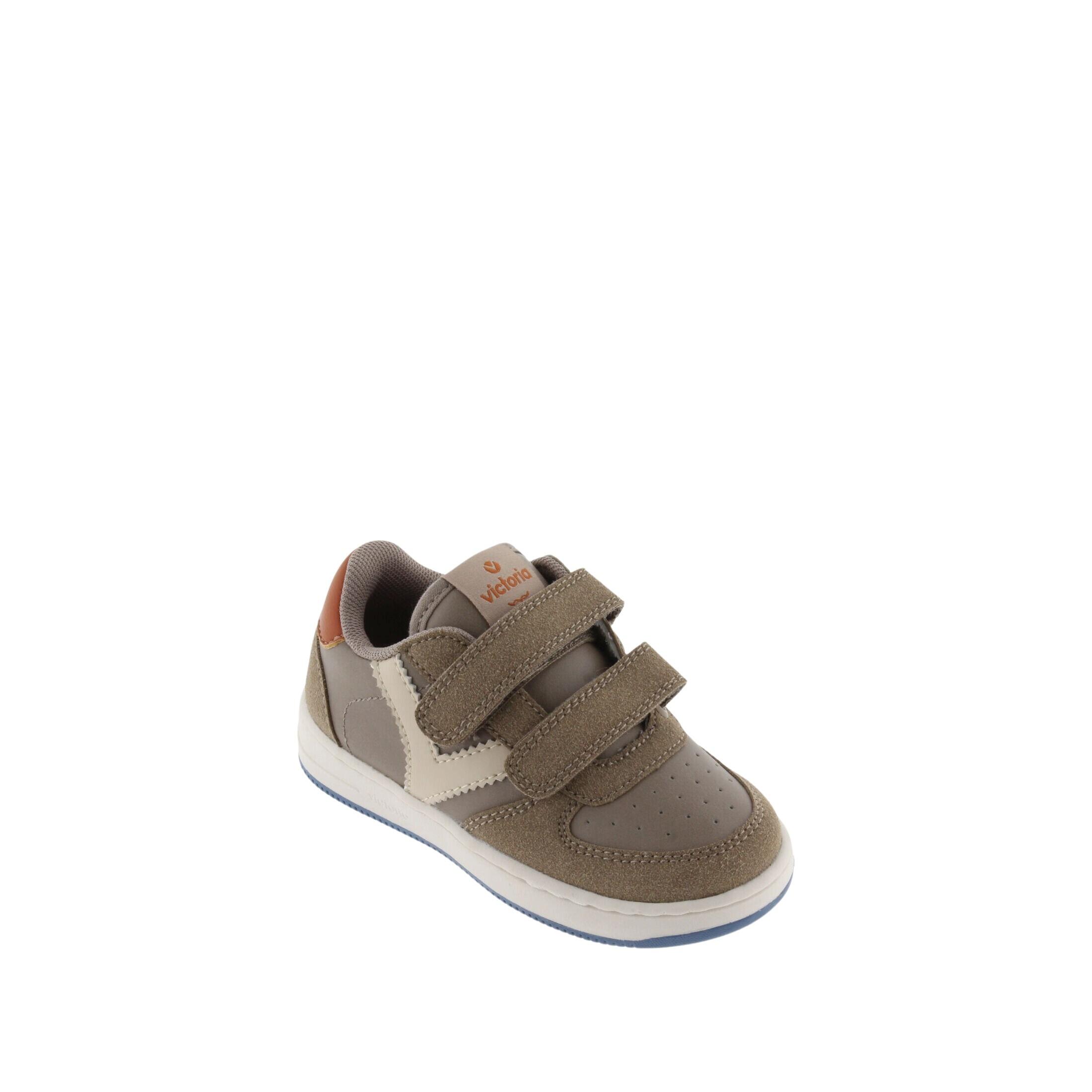 Zapatillas Deportivas Niños Victoria  TIEMPO TIRAS EFECTO PIEL Marró 4/5