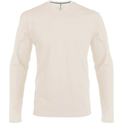 T-shirt manches longues col V Kariban