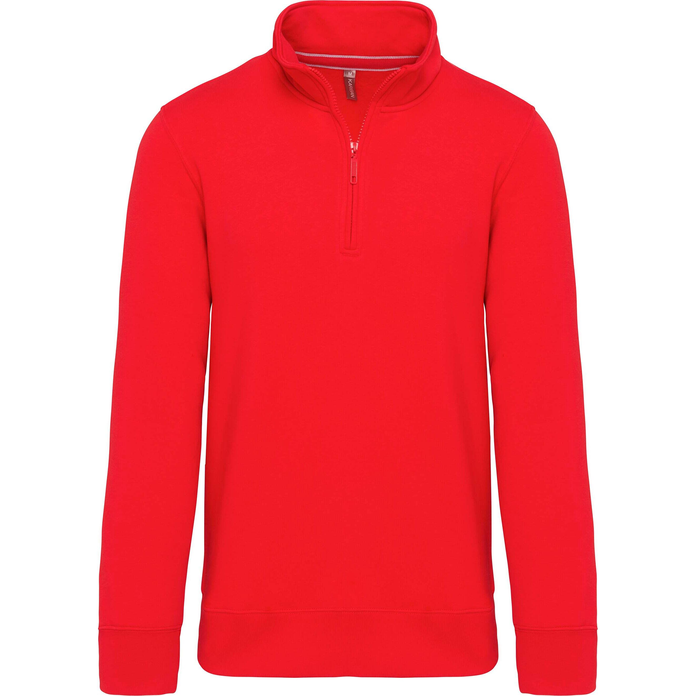 Sweathirt coton Kariban Col Zippé 2/6