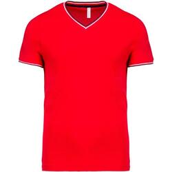 T-shirt Kariban Maille Piquée Col V