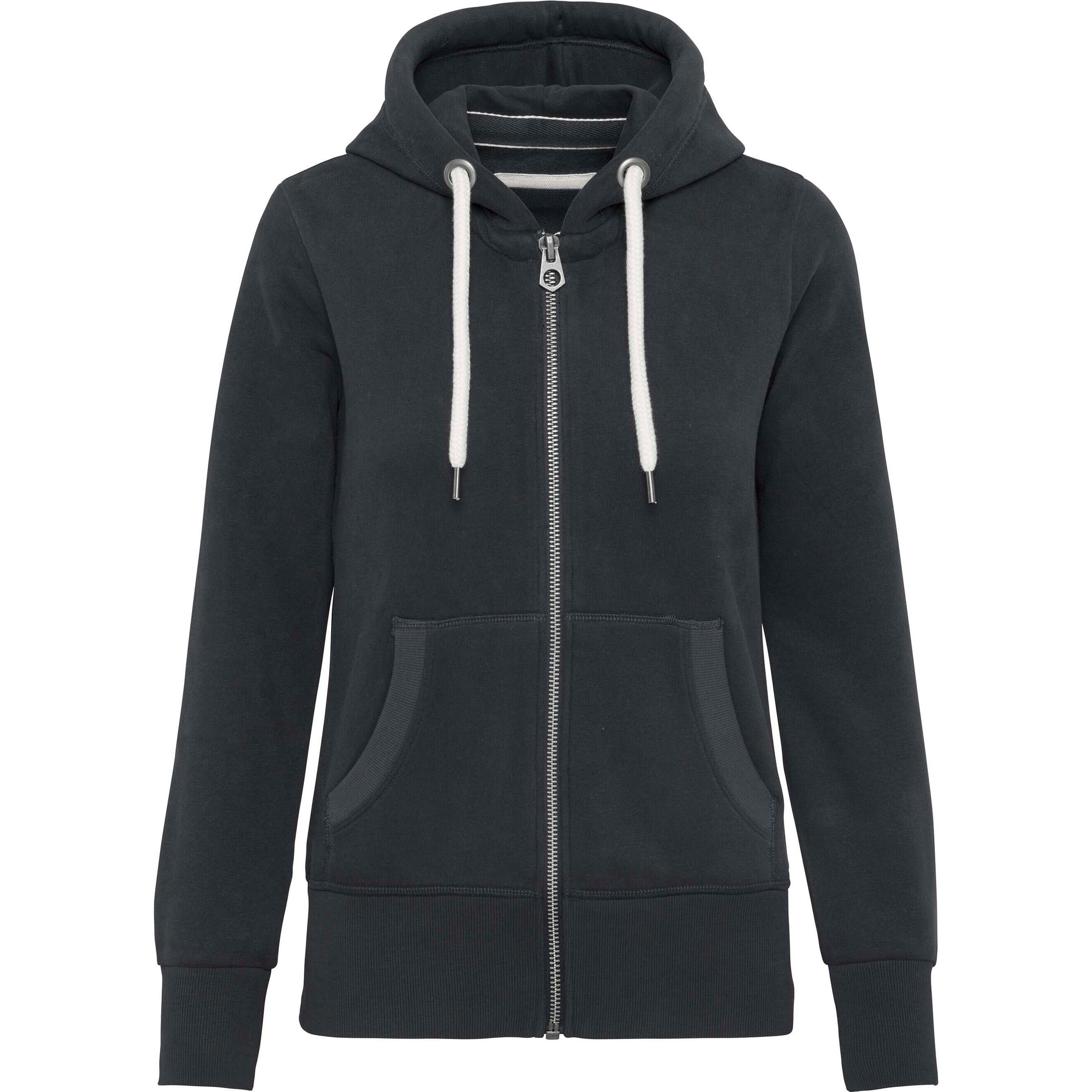 Damen Kapuzenpullover Kariban Vintage 3/5