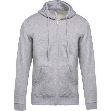 Sweatshirt à capuche zippé Kariban