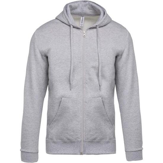 Sweathirt zippé à capuche Kariban Molleton
