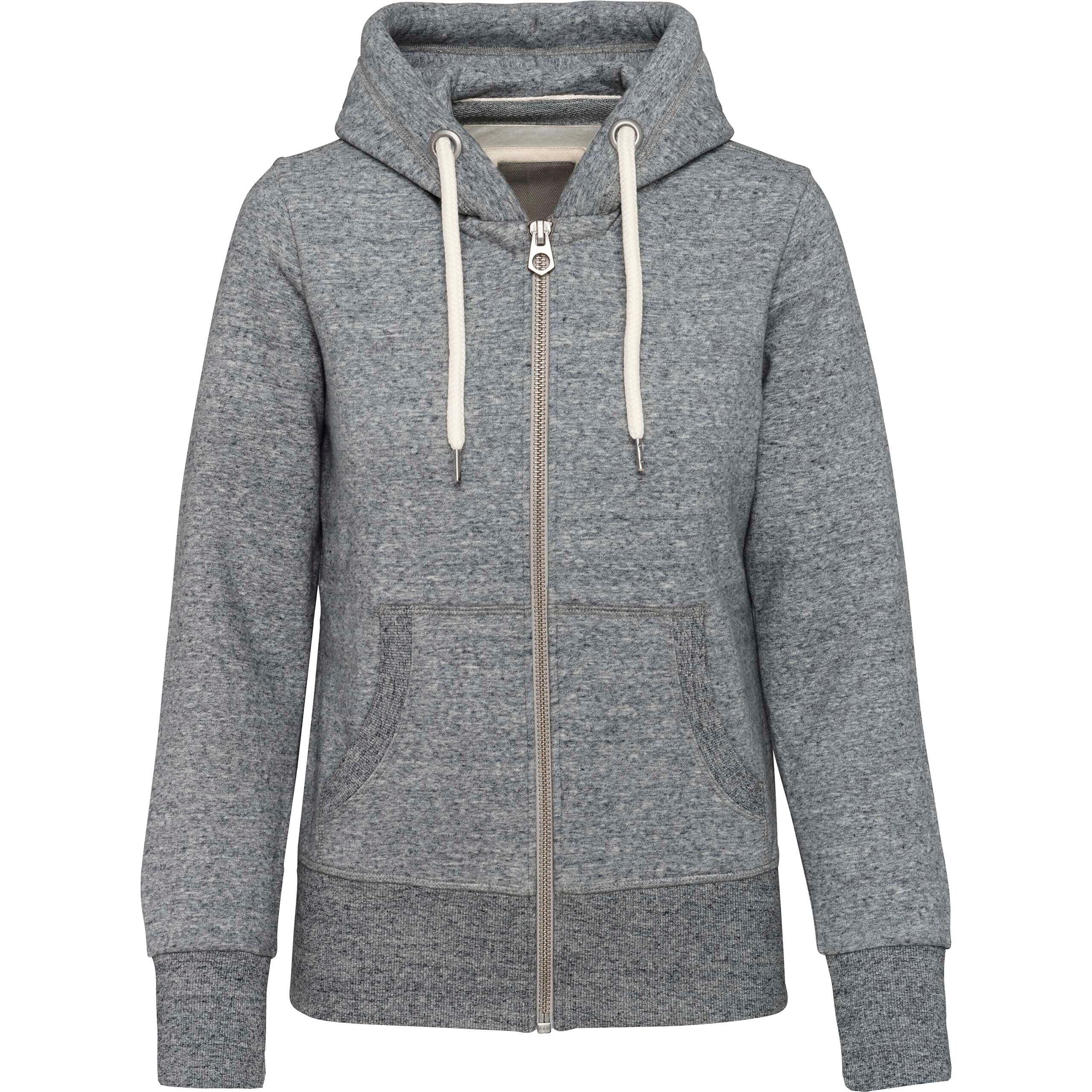 Damen Kapuzenpullover Kariban Vintage 4/5